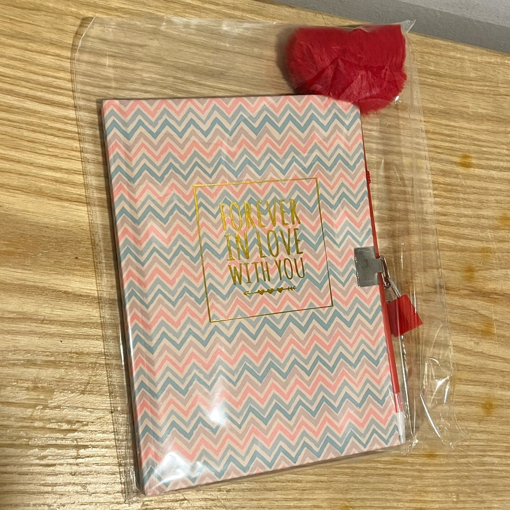 Girls Notebook and pen